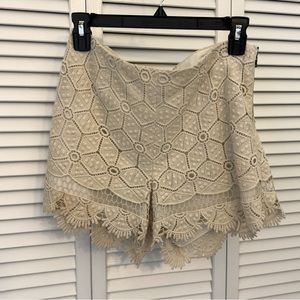 Dolce Vita Crochet Shorts